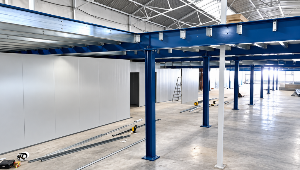 Entreplantas y estructuras Self-Storage